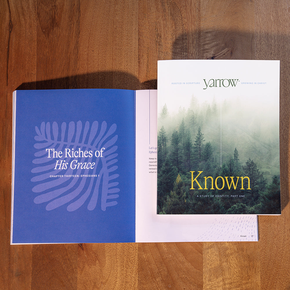 Known: A Study of Identity, Part One laid open on a table